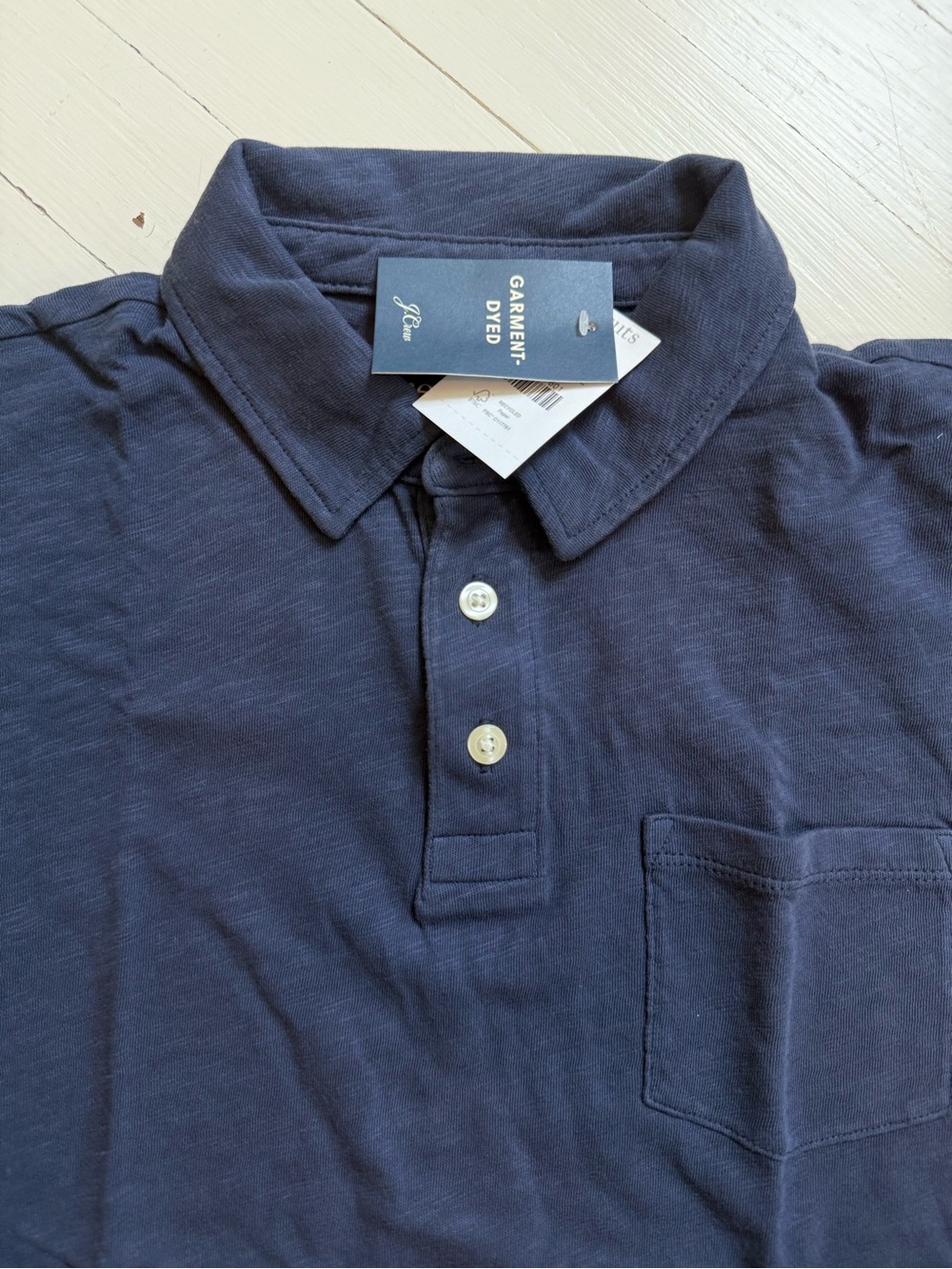 Kid’s J Crew Garment-Dyed Polo Shirt